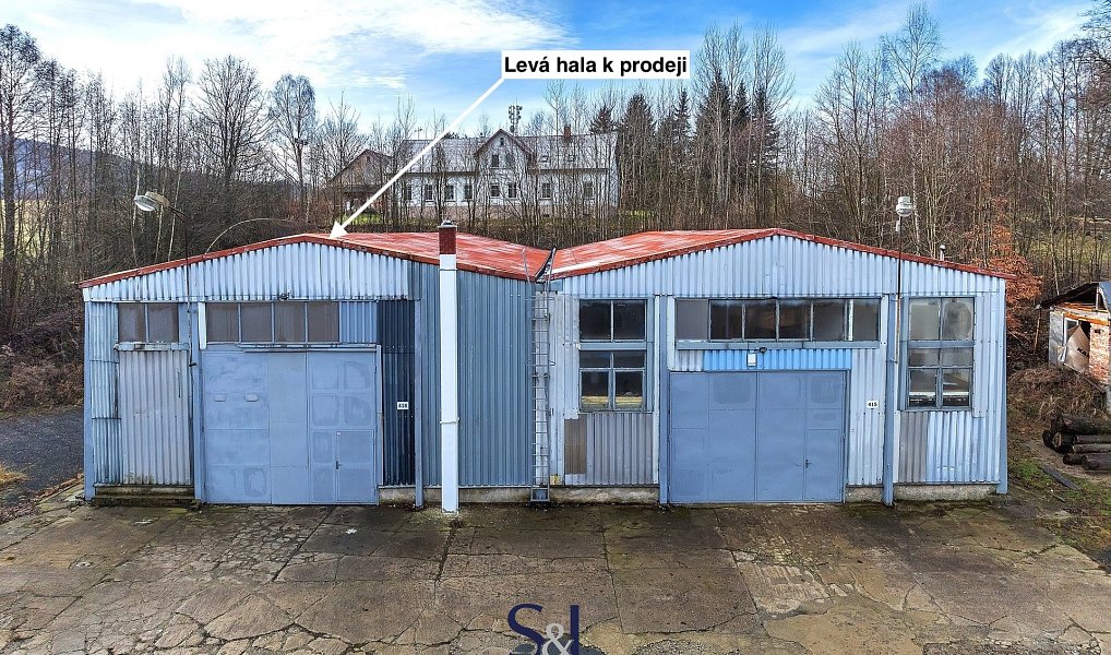 Prodej výrobních prostor 315 m², Oldřichov v Hájích – náhled fotky 2