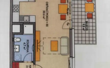 Prodej bytu 1+kk 39 m², Prosecká, Praha 9 - Prosek
