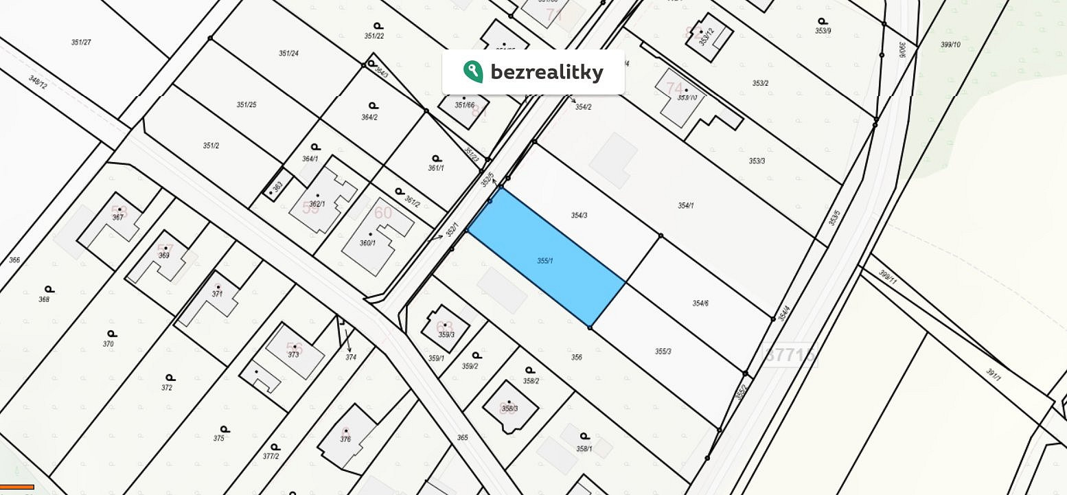 Prodej stavebního pozemku 750 m²