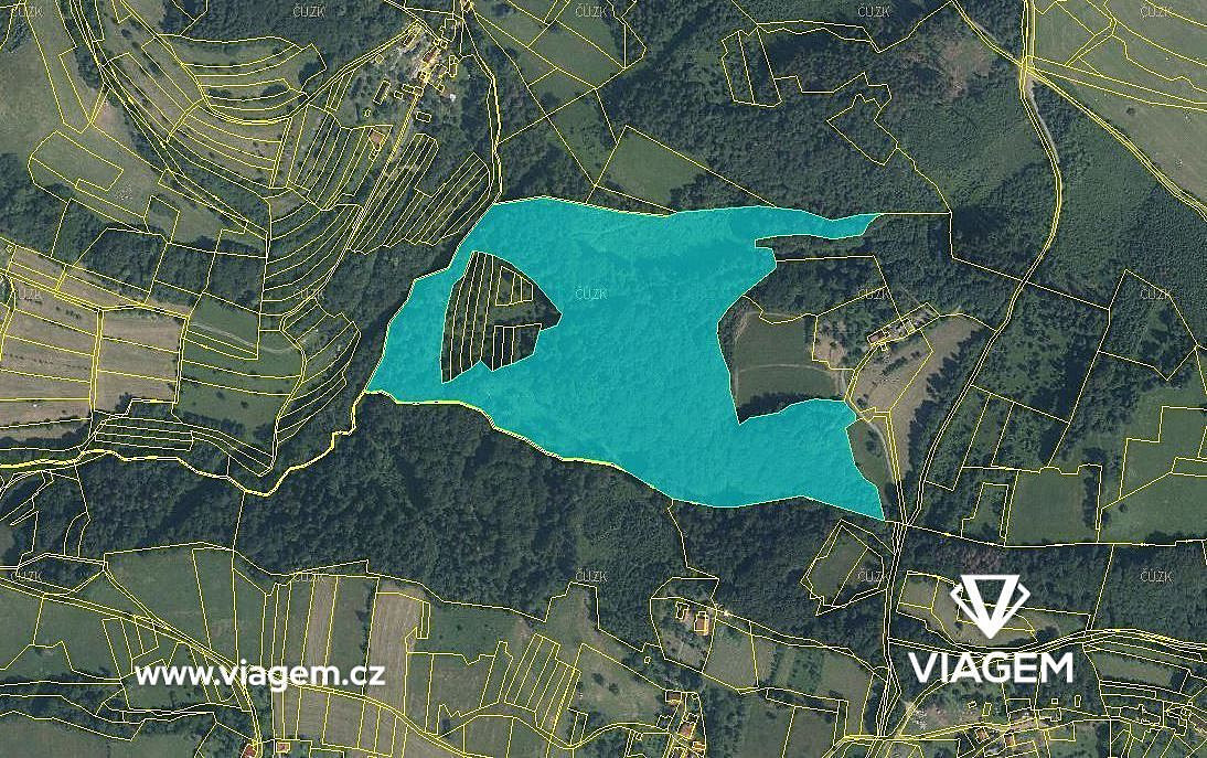 Prodej lesa 21 687 m²