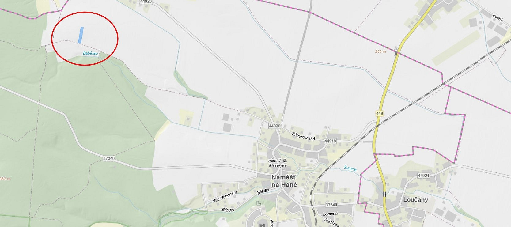 Prodej pole 4 651 m²