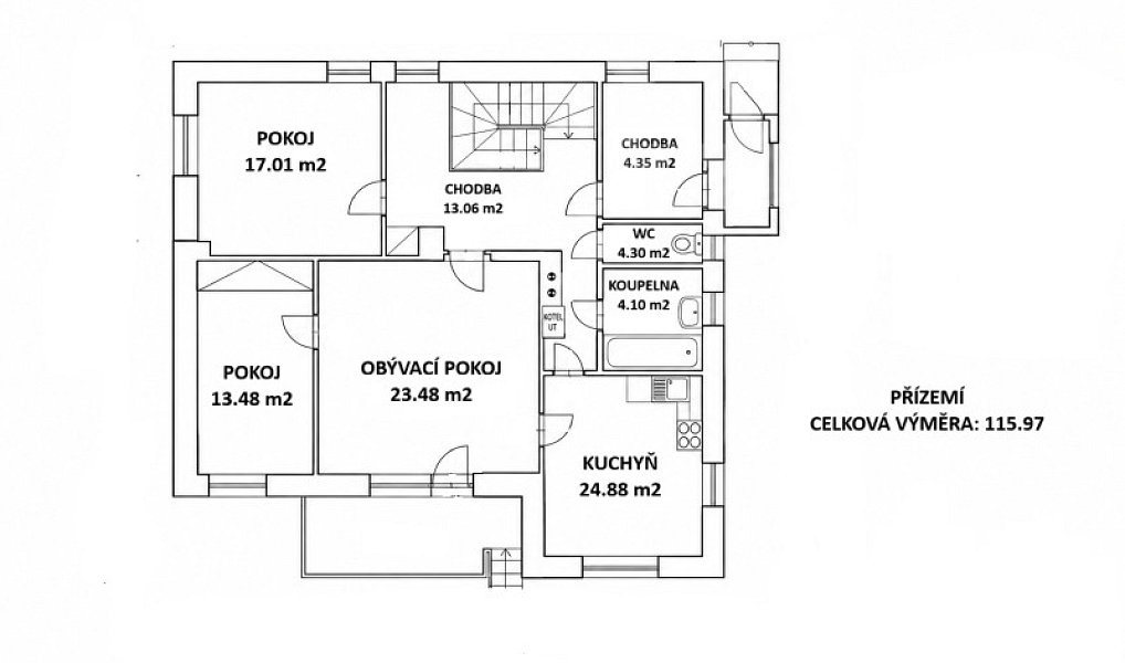Prodej domu 298 m² s pozemkem 646 m², Sezemice – náhled fotky 13