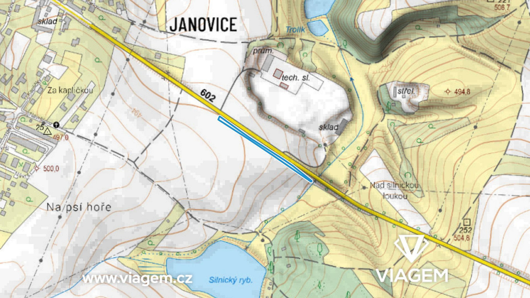 Prodej pole 1 681 m² – fotografie 3
