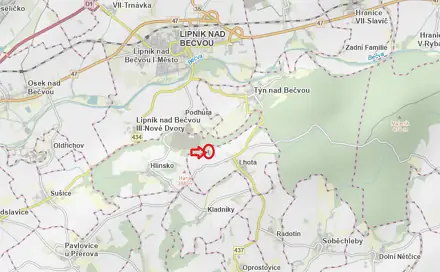 Prodej lesa 1 562 m², Lhota