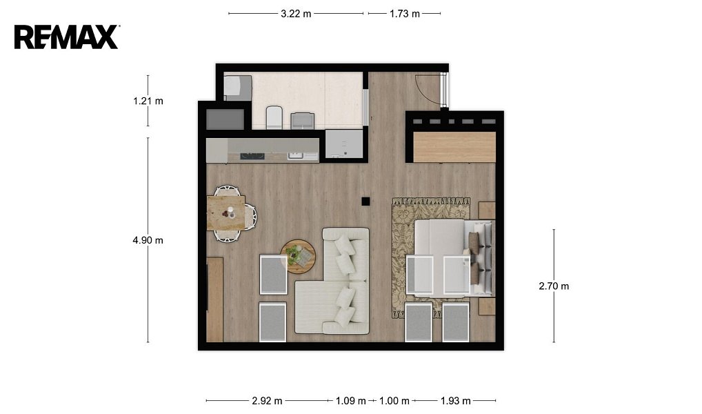 Prodej bytu 1+kk 43 m², Pardubice – náhled fotky 11