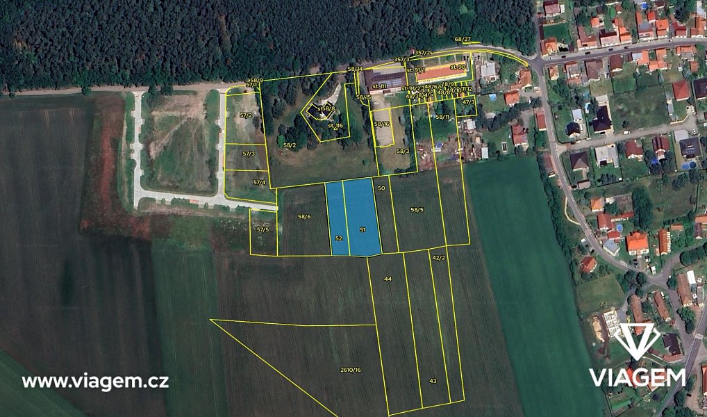 Prodej stavebního pozemku 751 m², Zvěřínek – náhled fotky 4