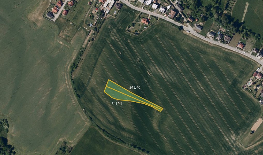 Prodej pole 6 827 m², Vyškov – náhled fotky 2