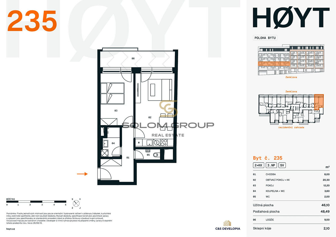 Prodej bytu 2+kk 58 m² – fotografie 5