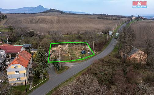 Prodej stavebního pozemku 594 m², Dlažkovice, okres Litoměřice