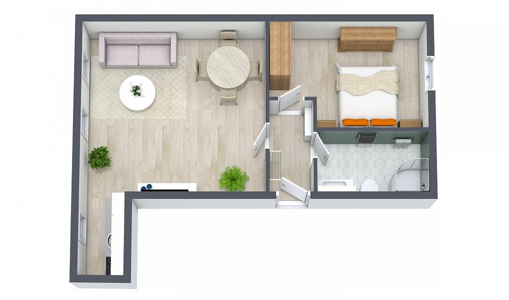 Pronájem bytu 2+kk 44 m², Ostrava – náhled fotky 11