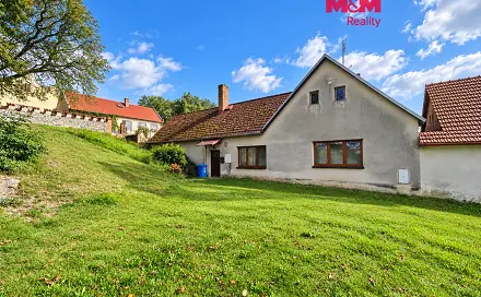 Prodej domu 122 m² s pozemkem 1 292 m², Kámen, okres Pelhřimov