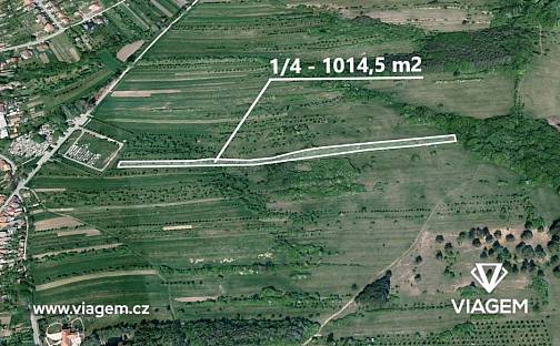 Prodej zahrady 1 014 m², Velká nad Veličkou, okres Hodonín