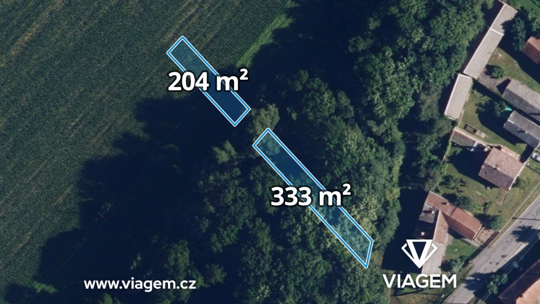 Prodej lesa 537 m²