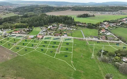Prodej stavebního pozemku 983 m², Příbram