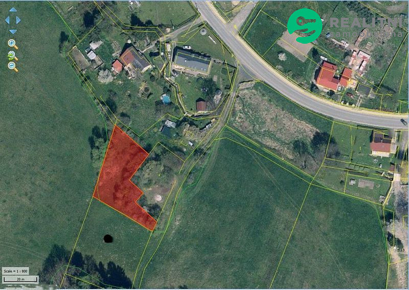 Prodej stavebního pozemku 1 122 m² – fotografie 3