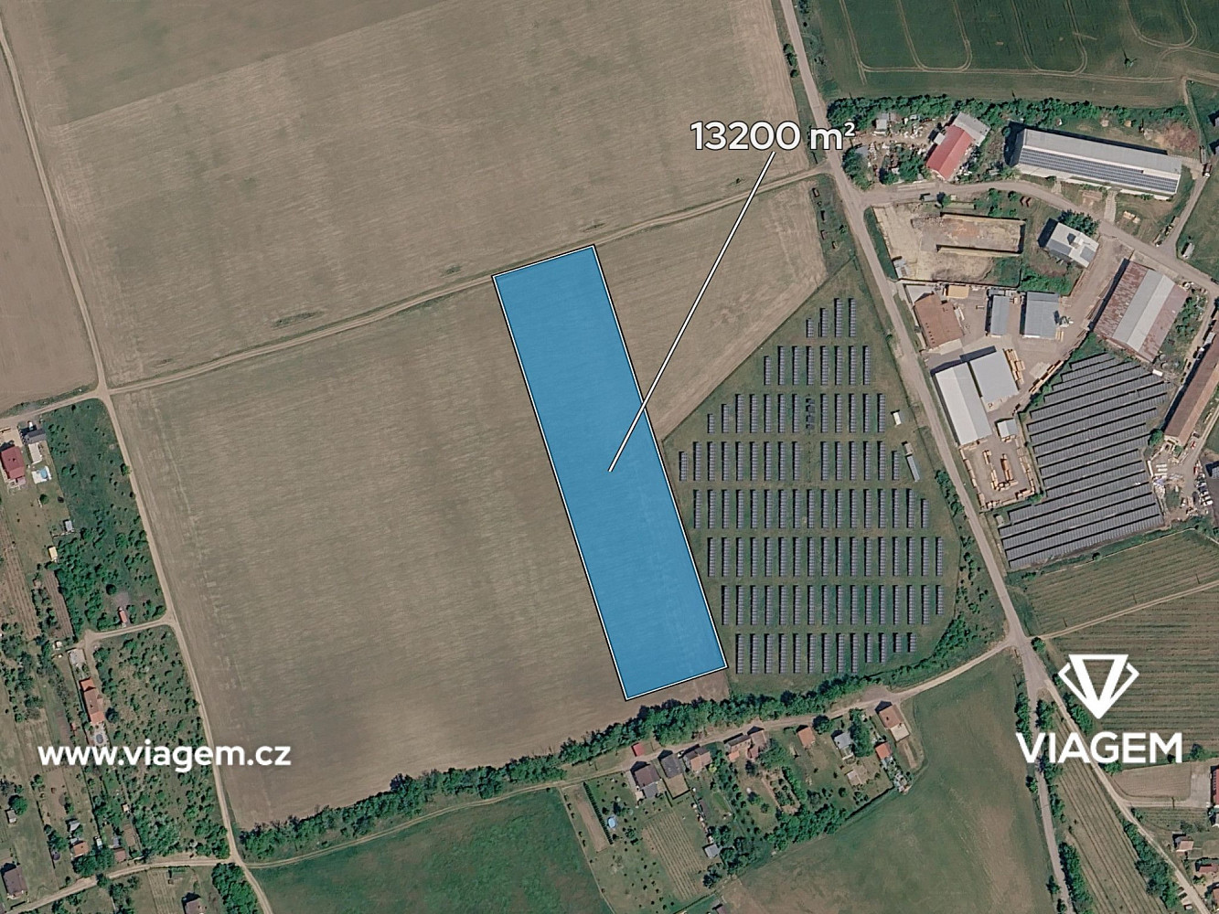 Prodej pole 2 566 m² – fotografie 2