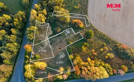Prodej stavebního pozemku 3 613 m², Postřekov, okres Domažlice