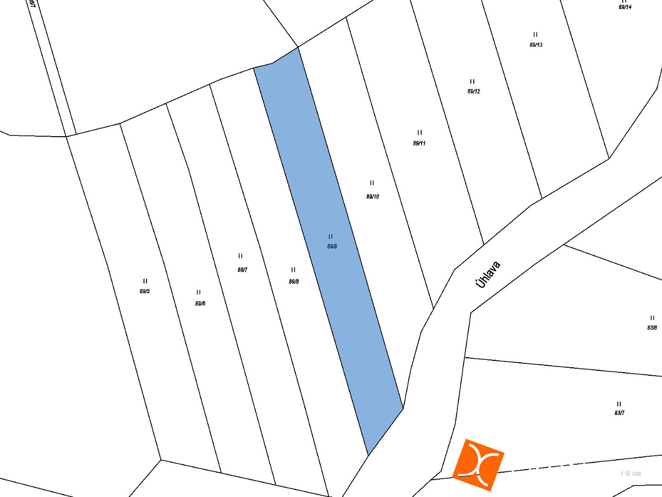 Prodej pozemku 1 824 m² – fotografie 2