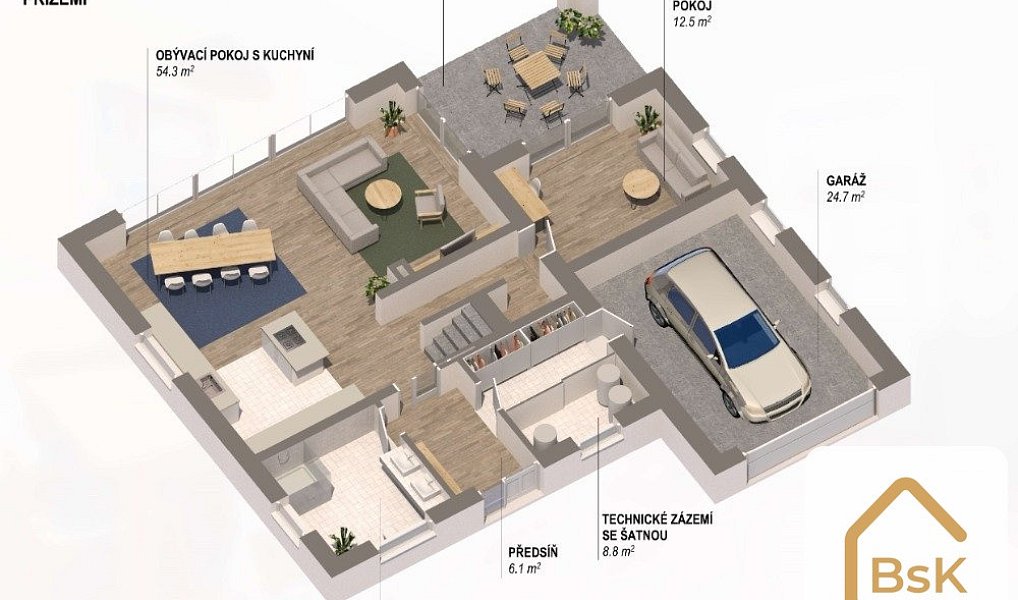 Prodej domu 198 m² s pozemkem 550 m², Chrastava – náhled fotky 6