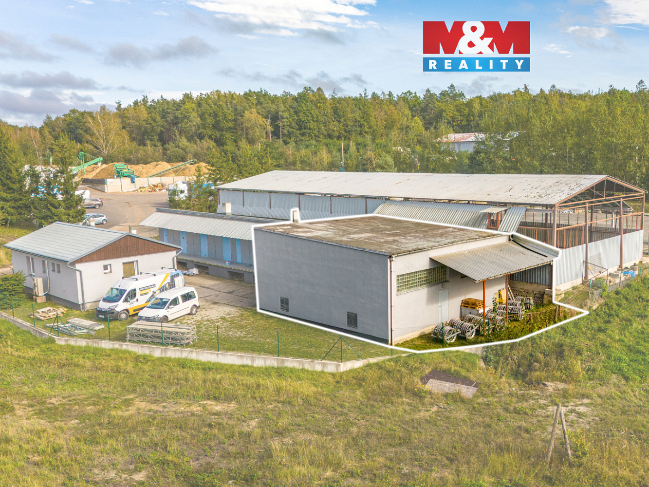 Prodej skladovacích prostor 150 m²