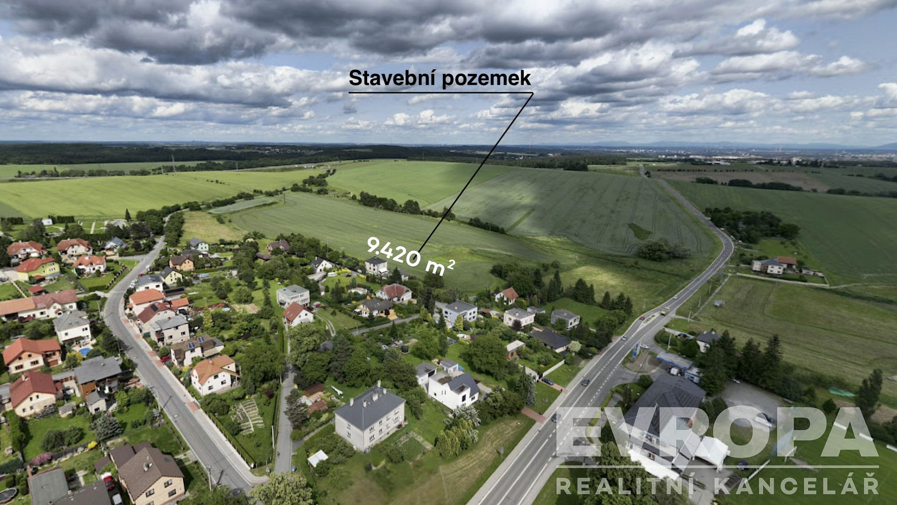 Prodej stavebního pozemku 9 420 m²