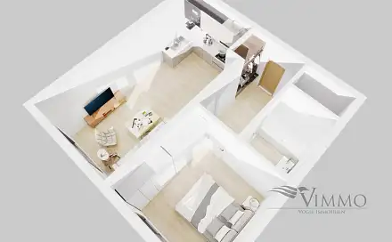 Prodej bytu 2+kk 49 m², Vyšenská, Český Krumlov - Vyšný