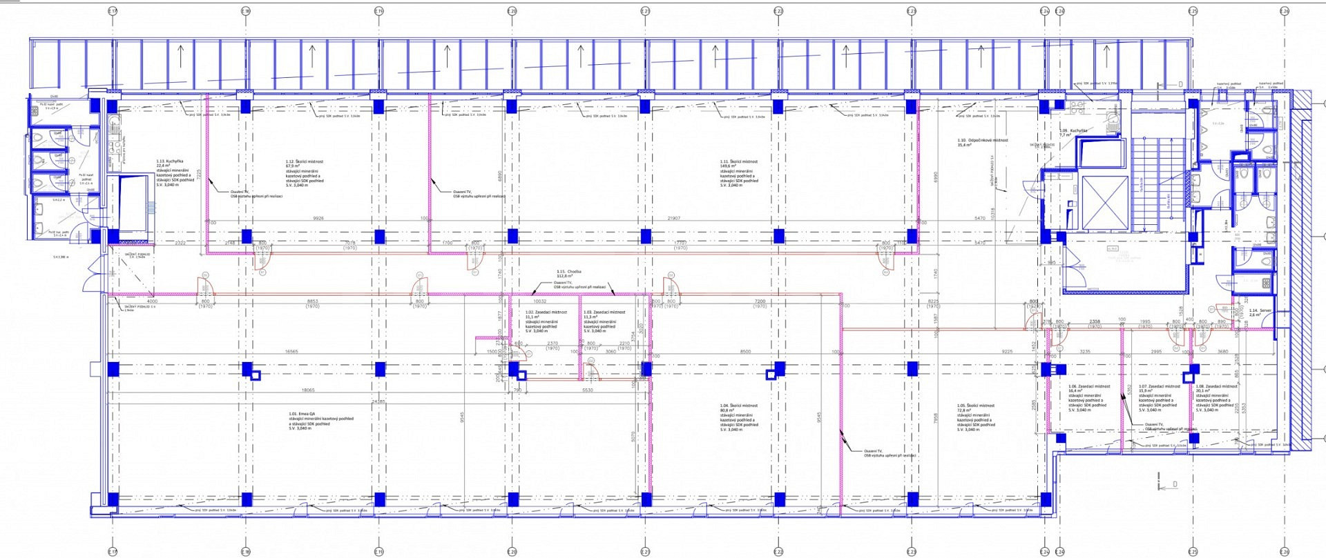 Pronájem kanceláře 868 m² – fotografie 3