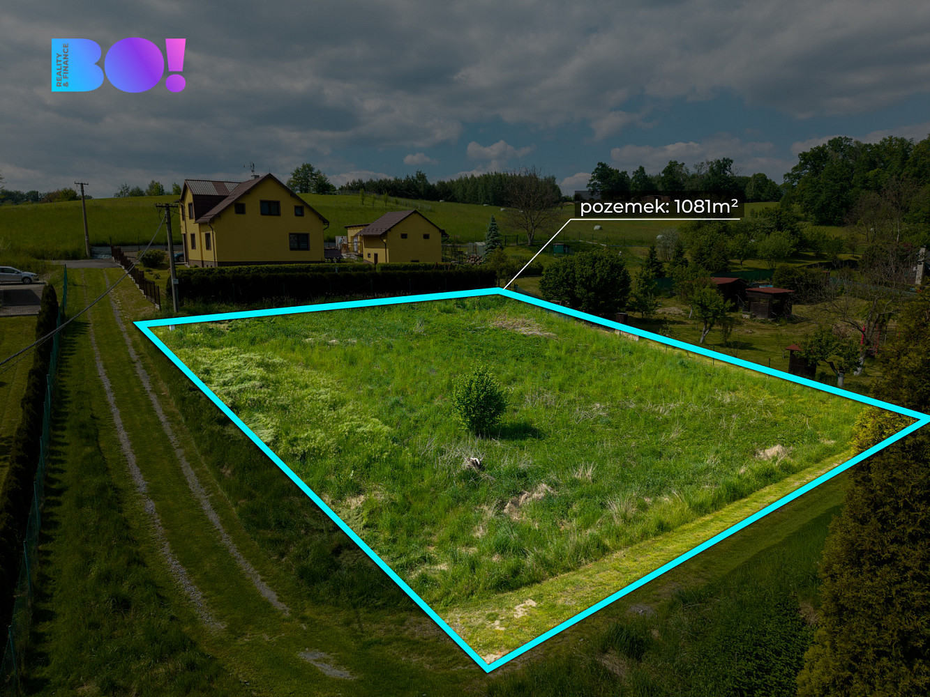 Prodej stavebního pozemku 1 081 m², Petrovice u Karviné