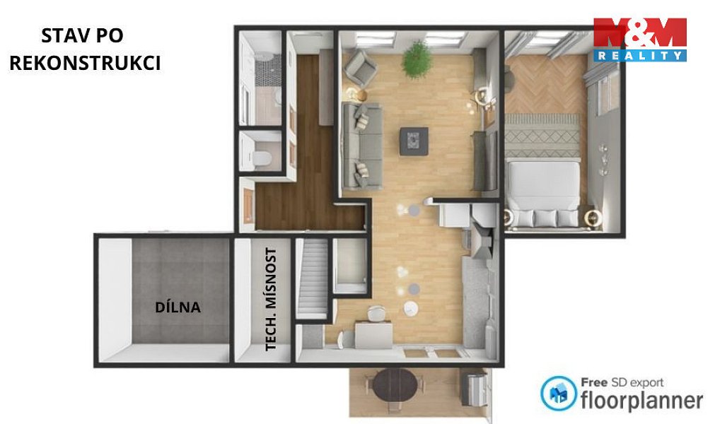 Prodej domu 86 m² s pozemkem 475 m², Velká Losenice – náhled fotky 14