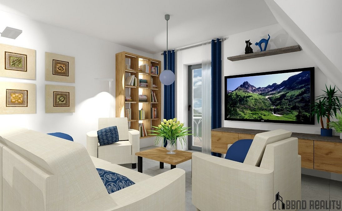 Appartement 2 kamers, 58 m²