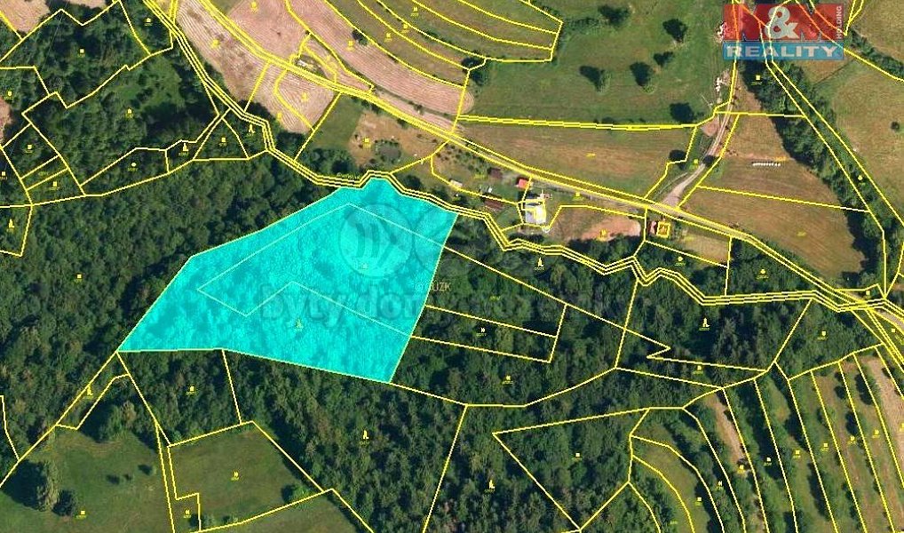 Prodej lesa 13 656 m², Huslenky – náhled fotky 4