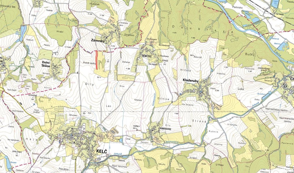 Prodej pole 14 800 m², Kelč – náhled fotky 2