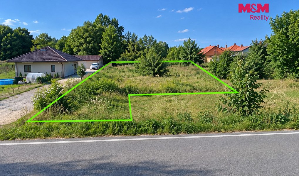 Prodej stavebního pozemku 1 771 m², Kozmice – náhled fotky 3