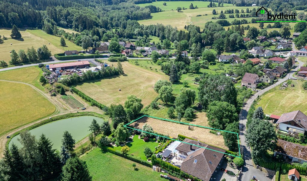 Prodej stavebního pozemku 1 205 m², Chudenín – náhled fotky 2