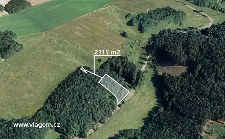 Prodej lesa 352 m², Dubnice, okres Česká Lípa