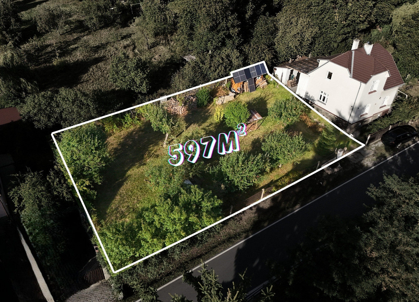 Prodej stavebního pozemku 597 m²