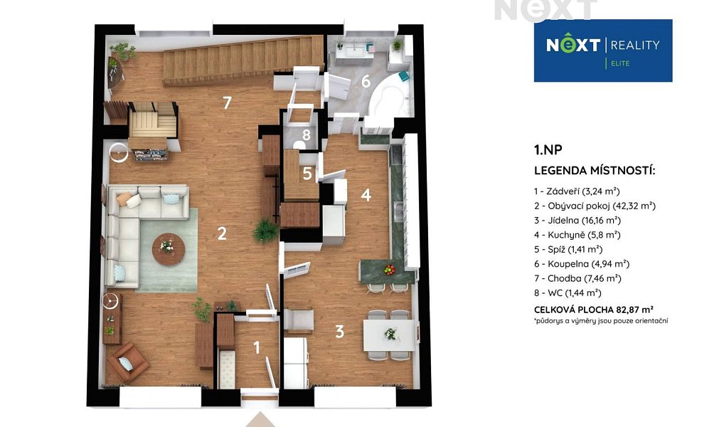 Prodej domu 162 m² s pozemkem 132 m², Troubsko – náhled fotky 3