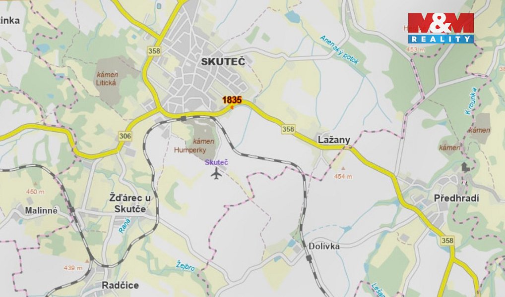 Prodej pozemku 253 m², Skuteč – náhled fotky 5