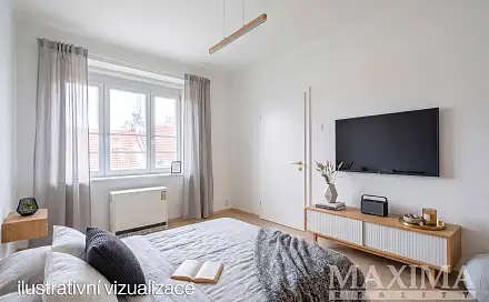 Prodej bytu 1+1 55 m², Veletržní, Praha 7 - Holešovice