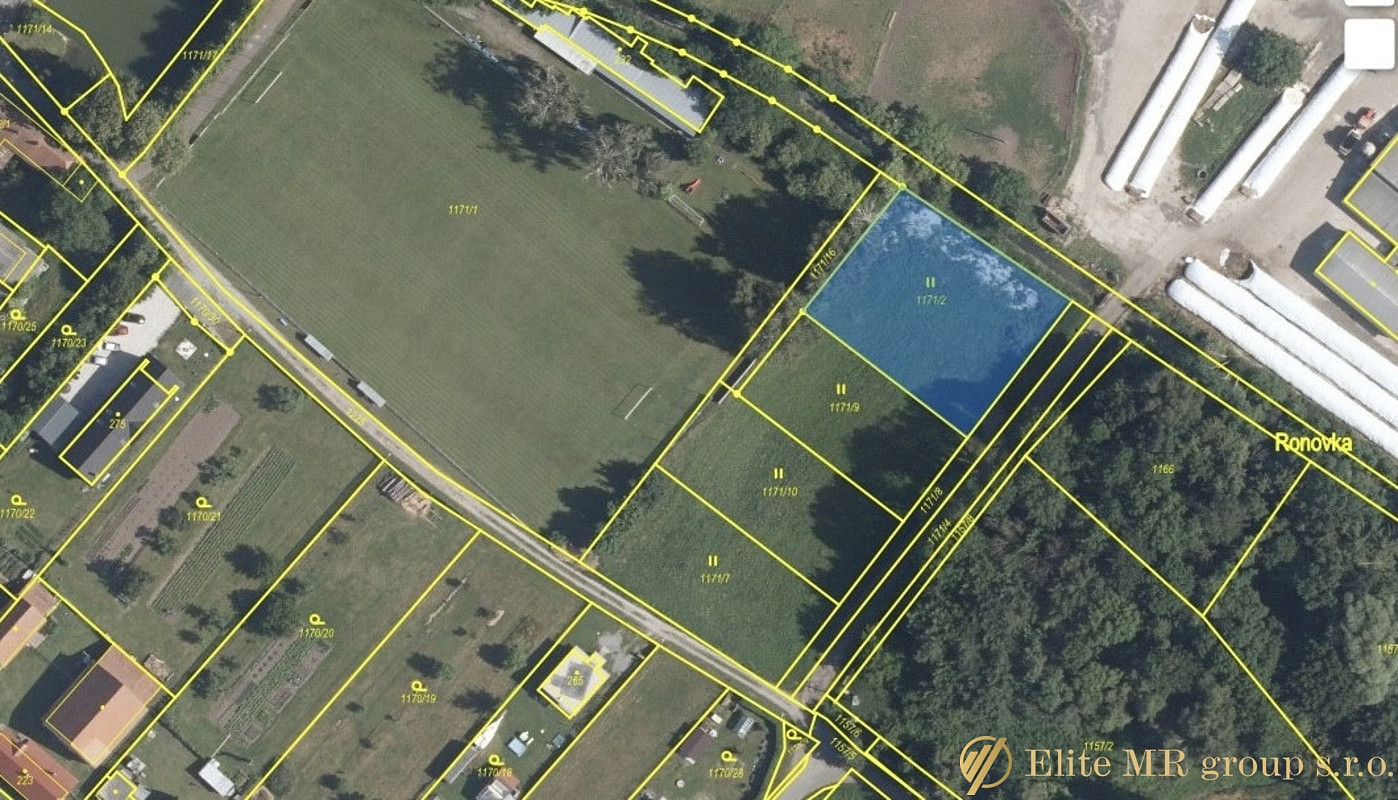Prodej stavebního pozemku 2 025 m²