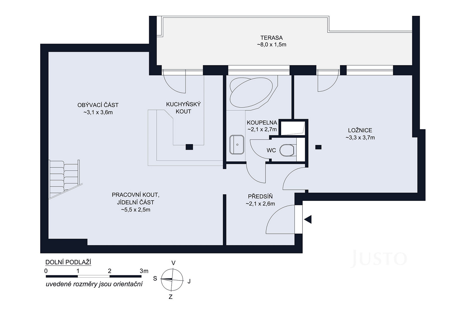 Prodej bytu 4+kk 80 m² — photo 2