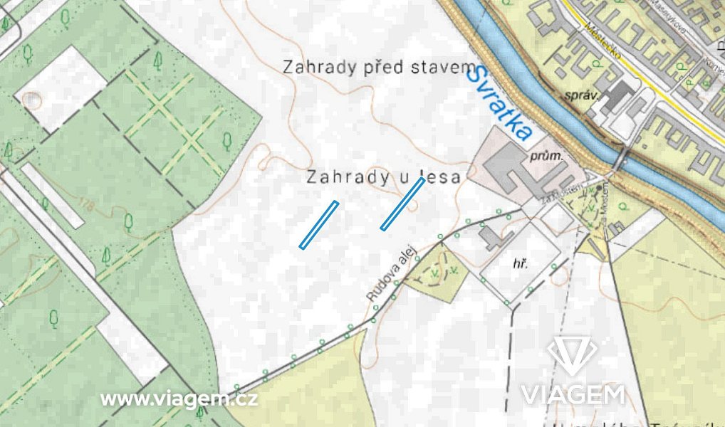 Prodej pole 439 m², Nosislav – náhled fotky 3