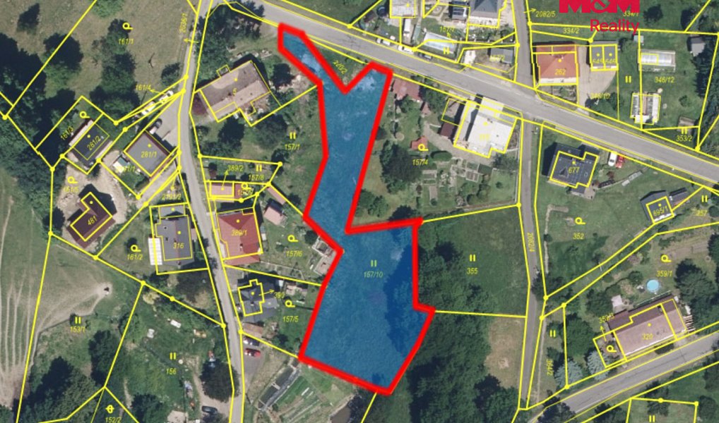 Prodej stavebního pozemku 1 956 m², Skuhrov – náhled fotky 6