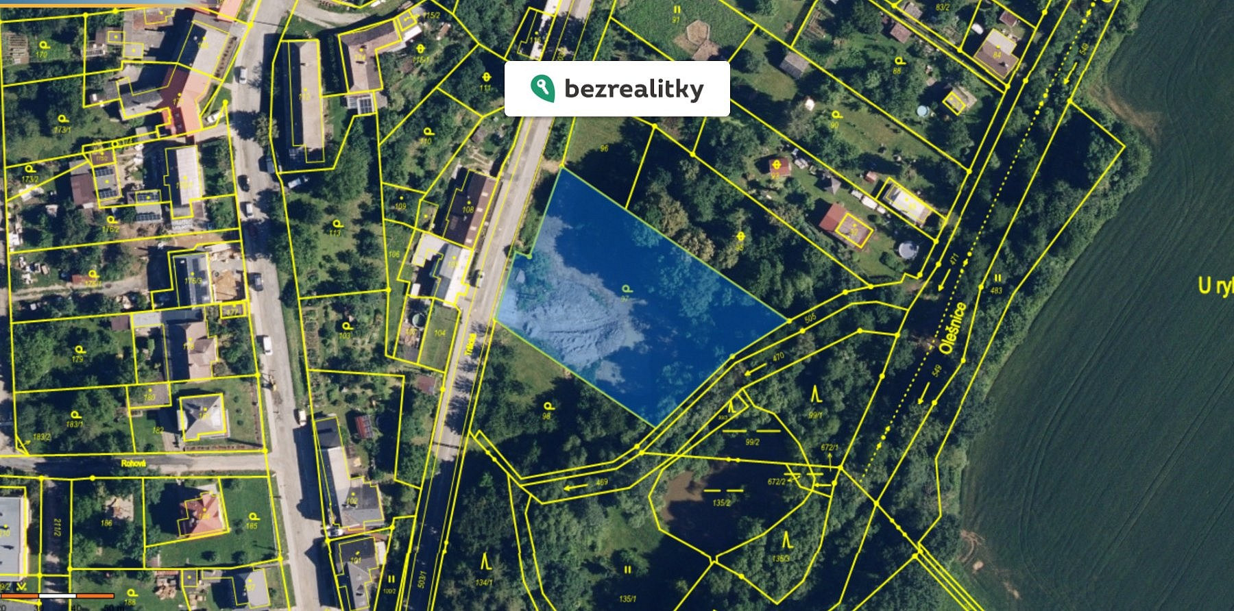Prodej stavebního pozemku 1 330 m² – fotografie 2