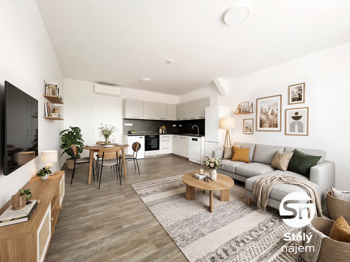 Pronájem bytu 1+kk 34 m²