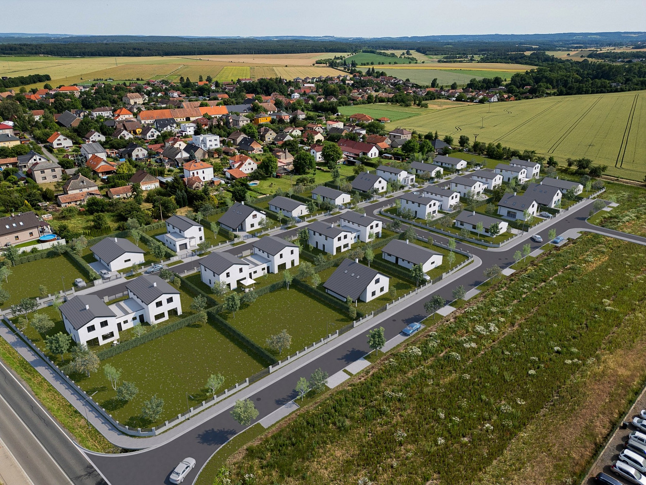Prodej stavebního pozemku 668 m² — photo 3