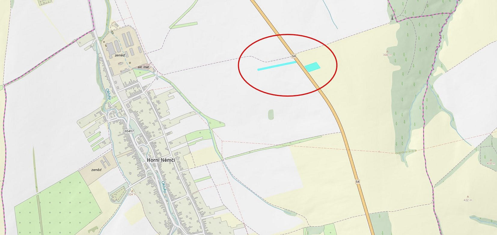 Prodej pole 6 804 m²