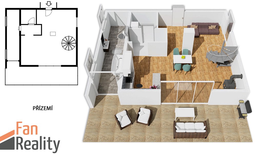 Prodej chaty/chalupy 125 m² s pozemkem 623 m², Petrov – náhled fotky 23