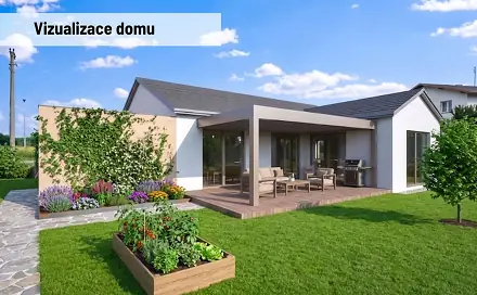 Prodej domu 106 m² s pozemkem 675 m², V zatáčce, Praha 4 - Šeberov
