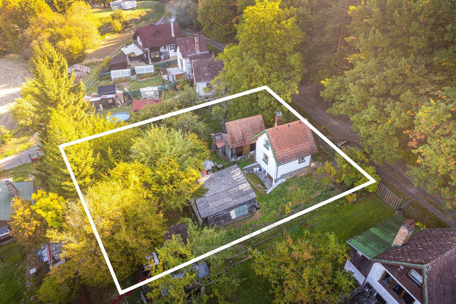 Prodej chaty/chalupy 43 m² s pozemkem 897 m²